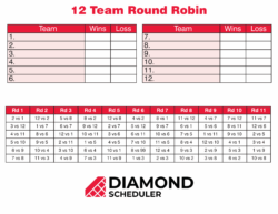 12 Team League Schedule Template 12-team-league-schedule-template