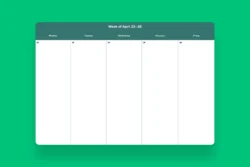 5 Day Work Week Schedule Template 5-day-work-week-schedule-template