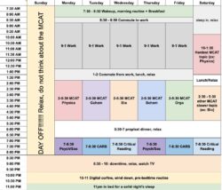 6 Month MCAT Study Schedule Template 6-month-mcat-study-schedule-template