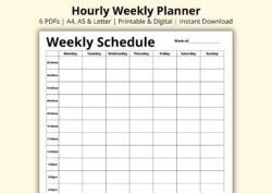 7 Day Hourly Schedule Template 7-day-hourly-schedule-template