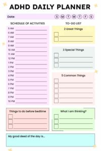 ADHD Schedule Template for Adults adhd-schedule-template-for-adults