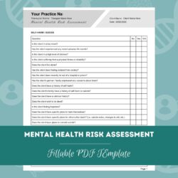 Behavioral Health Risk Assessment Template behavioral-health-risk-assessment-template