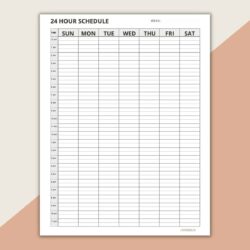 Blank 24 Hour Schedule Template blank-24-hour-schedule-template