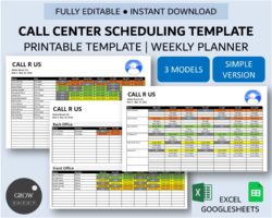 Call Center Shift Schedule Template call-center-shift-schedule-template