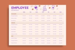 Coffee Shop Employee Schedule Template coffee-shop-employee-schedule-template