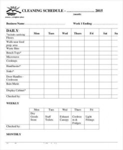 Daily Cleaning Schedule Template for Office daily-cleaning-schedule-template-for-office