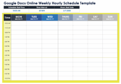 Editable Hourly Weekly Schedule Template editable-hourly-weekly-schedule-template