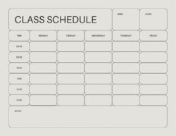 fill-in-class-schedule-template
