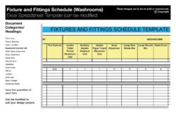 Fixtures And Fittings Schedule Template fixtures-and-fittings-schedule-template