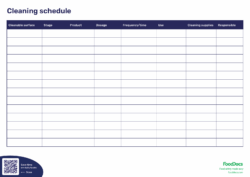 Food Safety Cleaning Schedule Template food-safety-cleaning-schedule-template