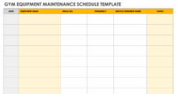 Gym Equipment Maintenance Schedule Template gym-equipment-maintenance-schedule-template
