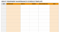 Heavy Equipment Maintenance Schedule Template heavy-equipment-maintenance-schedule-template