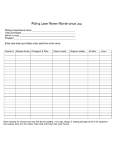 lawn-mower-maintenance-schedule-template