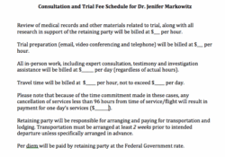 Legal Nurse Consultant Fee Schedule Template legal-nurse-consultant-fee-schedule-template