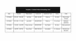 ob-gyn-office-schedule-template