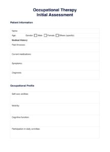 Occupational Therapy Initial Assessment Template occupational-therapy-initial-assessment-template