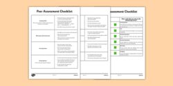 Peer and Self Assessment Template peer-and-self-assessment-template