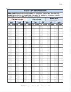 Restaurant Bathroom Cleaning Schedule Template restaurant-bathroom-cleaning-schedule-template