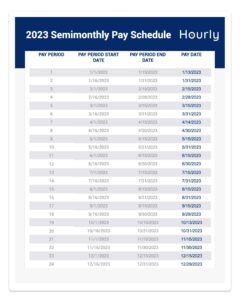 Semi Monthly Pay Schedule Template semi-monthly-pay-schedule-template