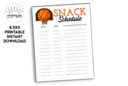 Snack Schedule Template for Basketball snack-schedule-template-for-basketball