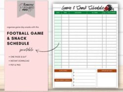 Snack Schedule Template for Football snack-schedule-template-for-football