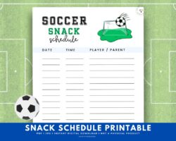 sports-team-snack-schedule-template