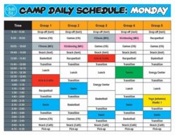 summer-day-camp-schedule-template