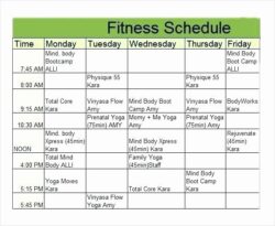 Us Army Training Schedule Template us-army-training-schedule-template