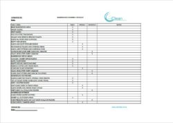 Warehouse Master Cleaning Schedule Template warehouse-master-cleaning-schedule-template