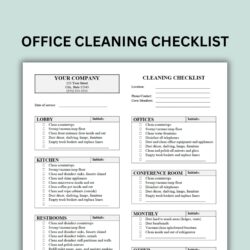 weekly-office-cleaning-schedule-template