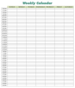 Weekly Schedule Template 15 Minute Increments weekly-schedule-template-15-minute-increments