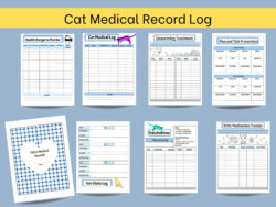 Cat Health Record Template cat-health-record-template