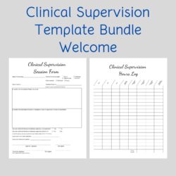 Clinical Supervision Record Template clinical-supervision-record-template