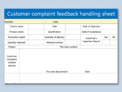 customer-complaint-record-template