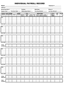 Individual Payroll Record Template individual-payroll-record-template