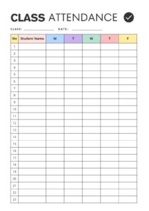 student-attendance-record-template