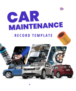 Car Maintenance Record Template