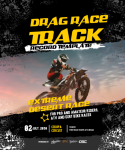 Drag Race Track Record Template Drag Race Track Record Template