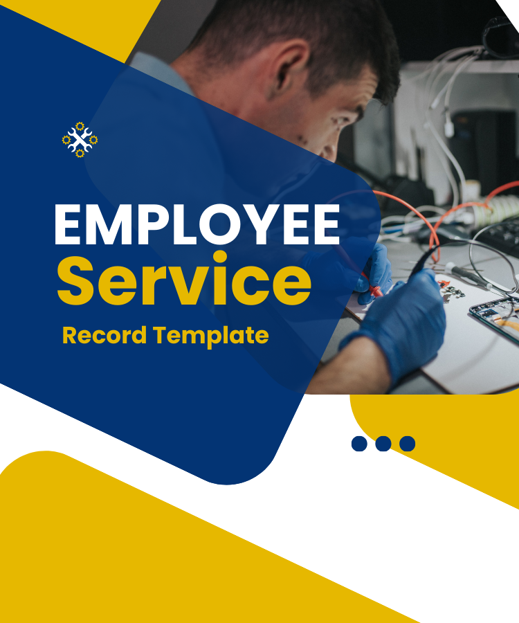 Employee Service Record Template